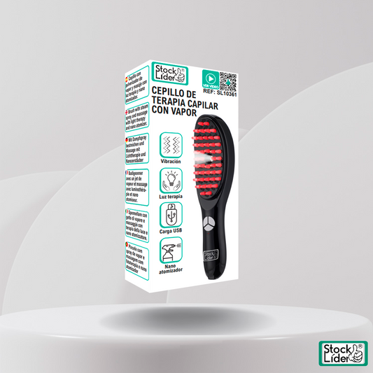 Cepillo de terapia capilar con vapor
