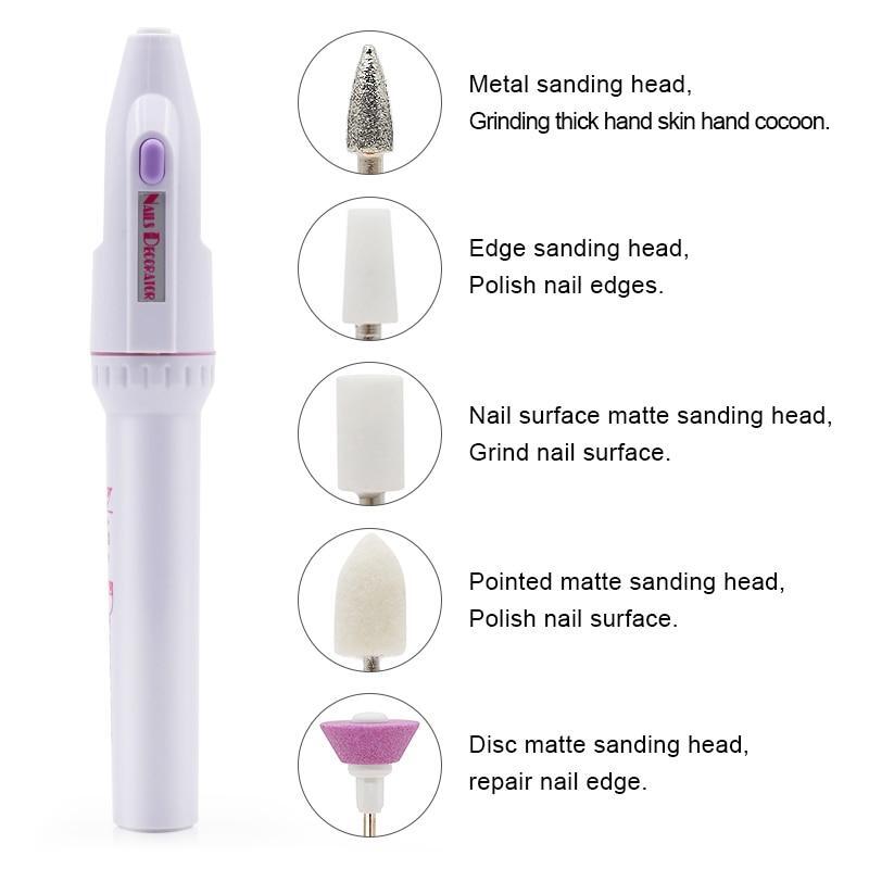 Set Profesional Manicura Eléctrico 5-en-1